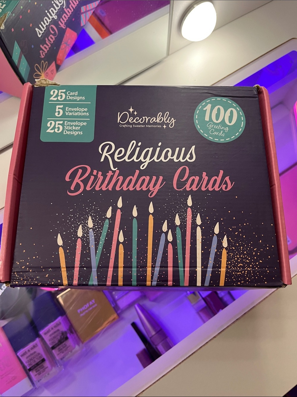 Religious Birthday Cards — Multicolor